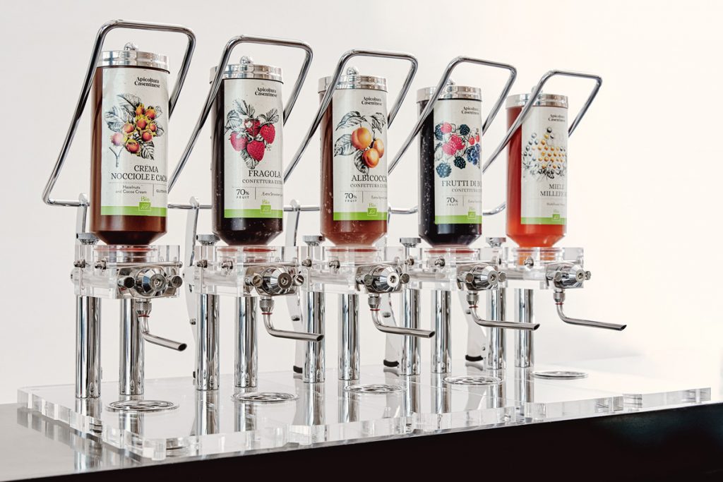 Organic line dispensers